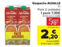 Carrefour Market Alvalle - gazpacho oferta