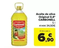 Carbonell - aceite de oliva original 0,4°