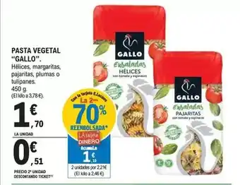 E.Leclerc Gallo - pasta vegetal oferta