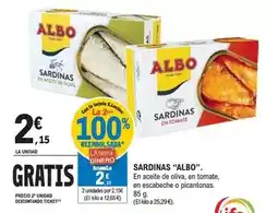 E.Leclerc Albo - sardinas oferta