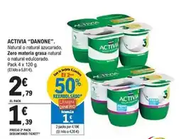 E.Leclerc Danone - activia oferta
