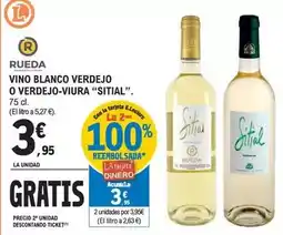 E.Leclerc Sitial - vino blanco verdejo o verdejo-viura oferta