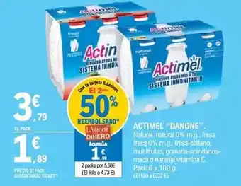 E.Leclerc Danone - actimel oferta