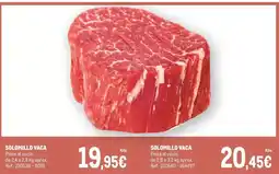 Makro Solomillo vaca oferta