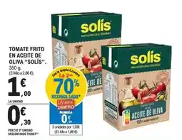 E.Leclerc Solís - tomate frito en aceite de oliva oferta