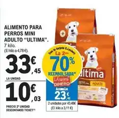 E.Leclerc Última - alimento para perros mini adulto oferta