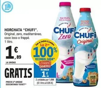 E.Leclerc Chufi - horchata oferta