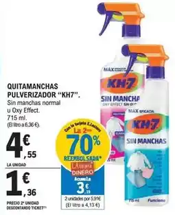 E.Leclerc Kh7 - quitamanchas pulverizador oferta