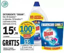 E.Leclerc Dixan - detergente oferta