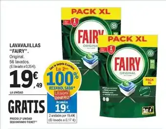 E.Leclerc Fairy - lavavajillas oferta