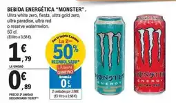E.Leclerc Monster - bebida energética oferta
