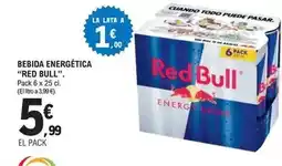 E.Leclerc Red bull - bebida energetica oferta