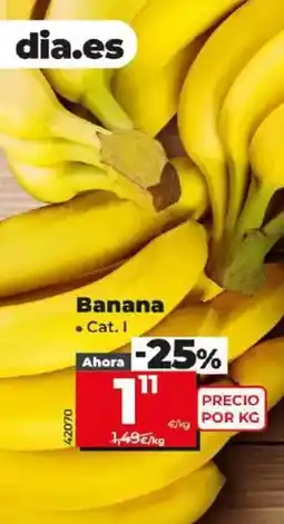 Alimerka Banana oferta