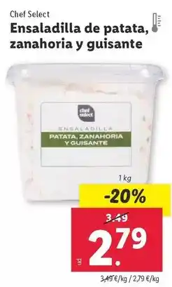 Jack & Jones Chef select - ensaladilla de patata, zanahoria y guisante oferta