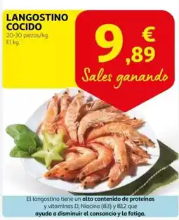 Alcampo Langostino cocido oferta