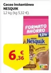 Alcampo Nesquik - cacao instantaneo oferta