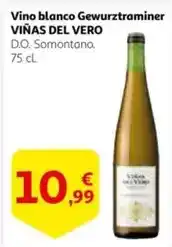 Alcampo Viñas del vero - vino blanco gewurztraminer oferta