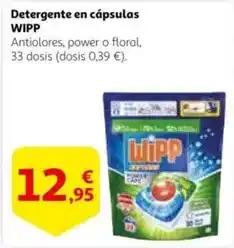 Alcampo Wipp - detergente en capsulas oferta