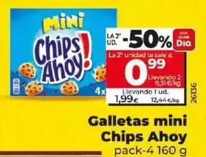 Dia Chips ahoy - galletas mini oferta