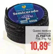 Plenus Supermercados El pastor - queixo mestura semicurado oferta