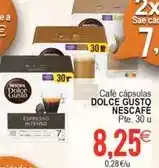 Plenus Supermercados Nescafé - cafe capsulas dolce gusto oferta