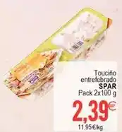 Plenus Supermercados Spar - touciño entrefebrado oferta
