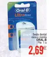 Plenus Supermercados Oral b - sedia dental cera e menta oferta
