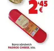 TOP Cash & Carry Padros cheese - barra sandwich oferta