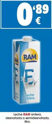 TOP Cash & Carry Ram - leche entera oferta