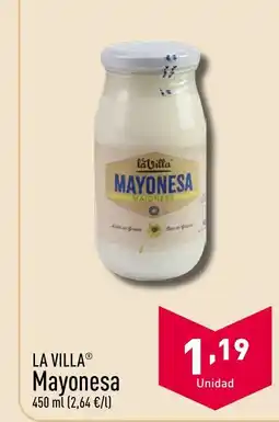ALDI LA VILLAⓇ Mayonesa oferta