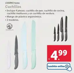 Lidl LIVARNO home Cuchillos oferta