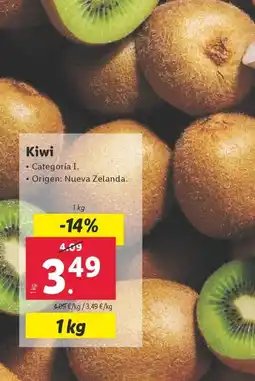 Lidl Kiwi oferta