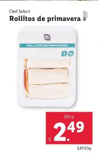 Lidl Chef Select Rollitos de primavera! oferta
