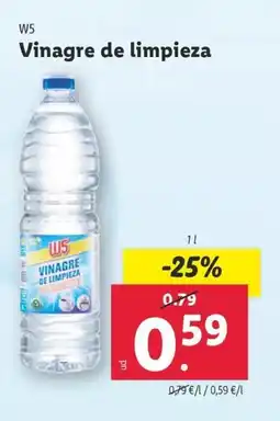 Lidl W5 Vinagre de limpieza oferta