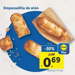 Lidl Empanadilla de atún oferta