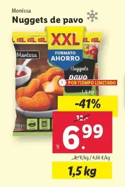 Lidl Monissa Nuggets de pavo oferta