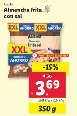Lidl Alesto Almendra frita con sal oferta