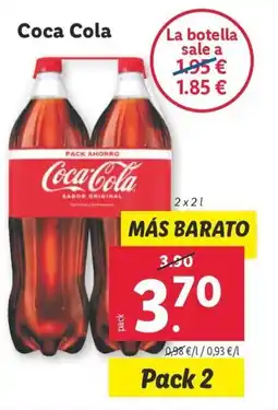 Lidl Coca Cola oferta