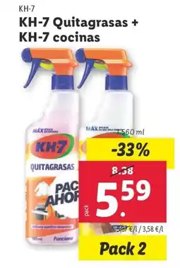Lidl KH-7 Quitagrasas + KH-7 cocinas oferta