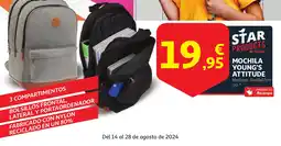 Alcampo MOCHILA YOUNG'S ATTITUDE oferta