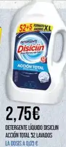 Claudio Disiclin - detergente liquido accion total 52 lavados oferta