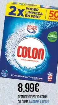 Claudio Colon - detergente polvo oferta