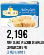 Claudio Cortizo - atun claro en aceite de girasol oferta