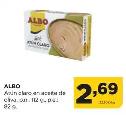 Alimerka Albo - atun claro en aceite de oliva oferta