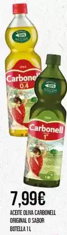 Claudio Carbonell - aceite oliva oferta