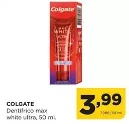 Alimerka Colgate - dentifrico max white ultra oferta