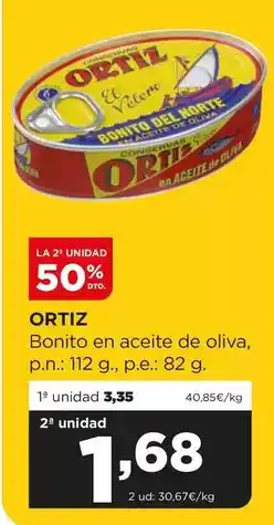 Alimerka Ortiz - bonito en aceite de oliva oferta