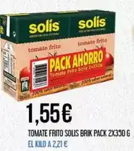 Claudio Solís - tomate frito oferta