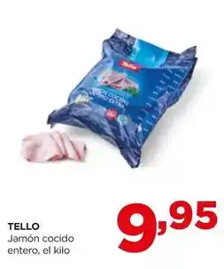 Alimerka Tello - jamon cocido entero oferta