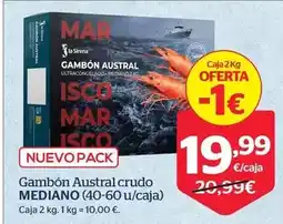 La Sirena La sirena - gambon austral crudo mediano oferta